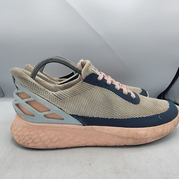 Kizik Athens Bahama Hands Free Womens 9.5 Athletic Shoes Gray Pink Blue Casual - Picture 13 of 13